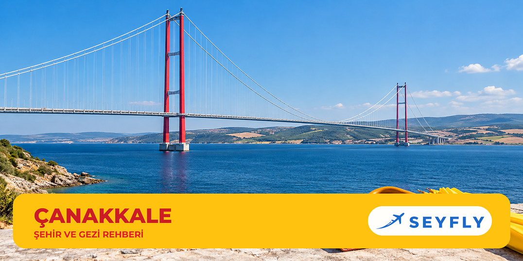 Çanakkale – Bodrum - Çanakkale uçak bileti