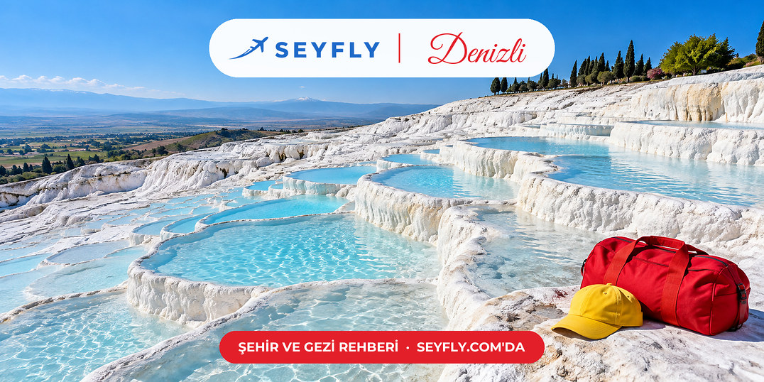 Denizli – Bodrum - Denizli uçak bileti