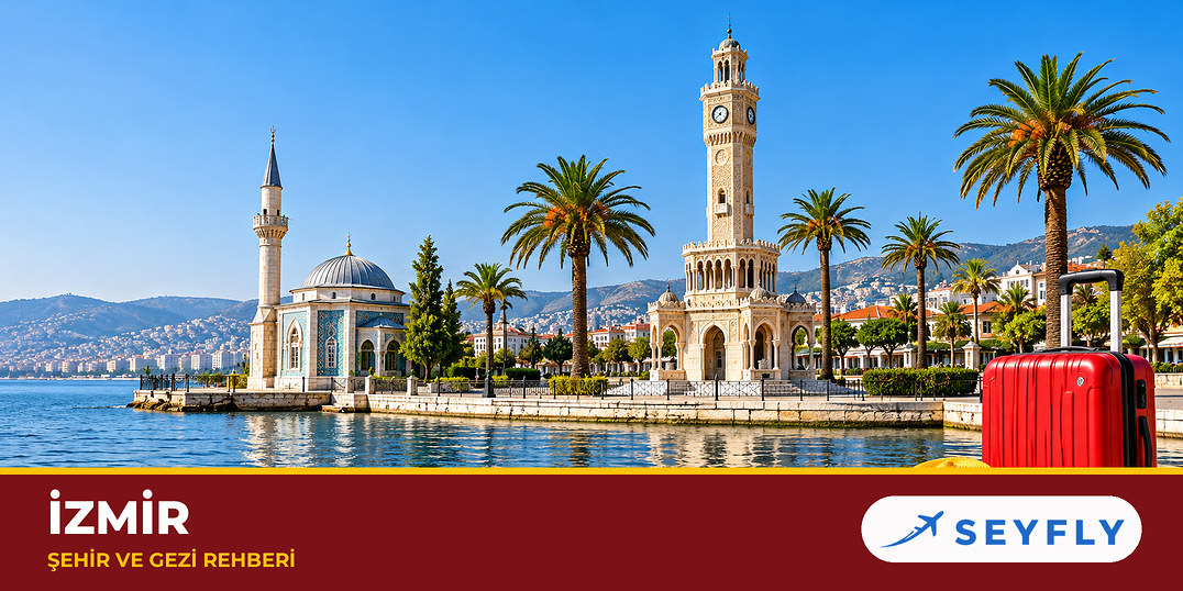 İzmir – İzmir - Bodrum yolculuğunun başladığı şehir