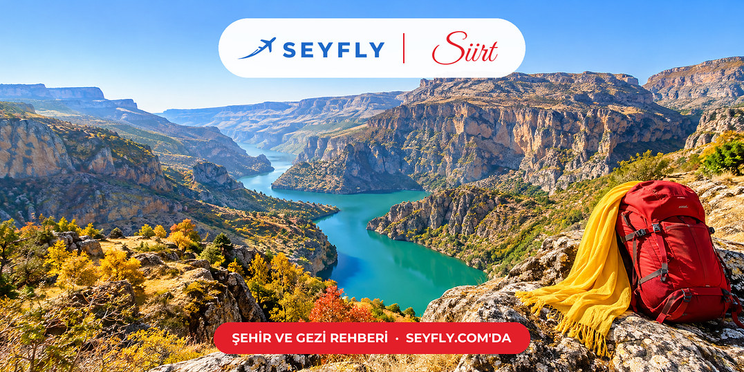 Siirt – Trabzon - Siirt uçak bileti