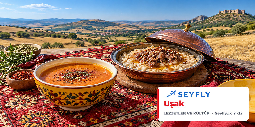 Uşak yöresel lezzetleri ve kültürü
