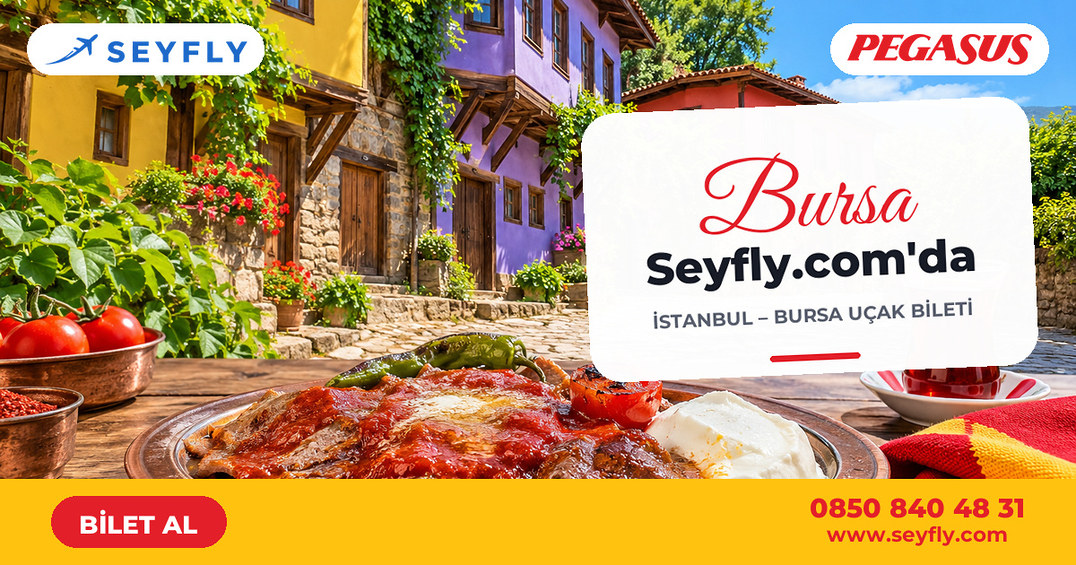İstanbul - Bursa uçak bileti - Seyfly
