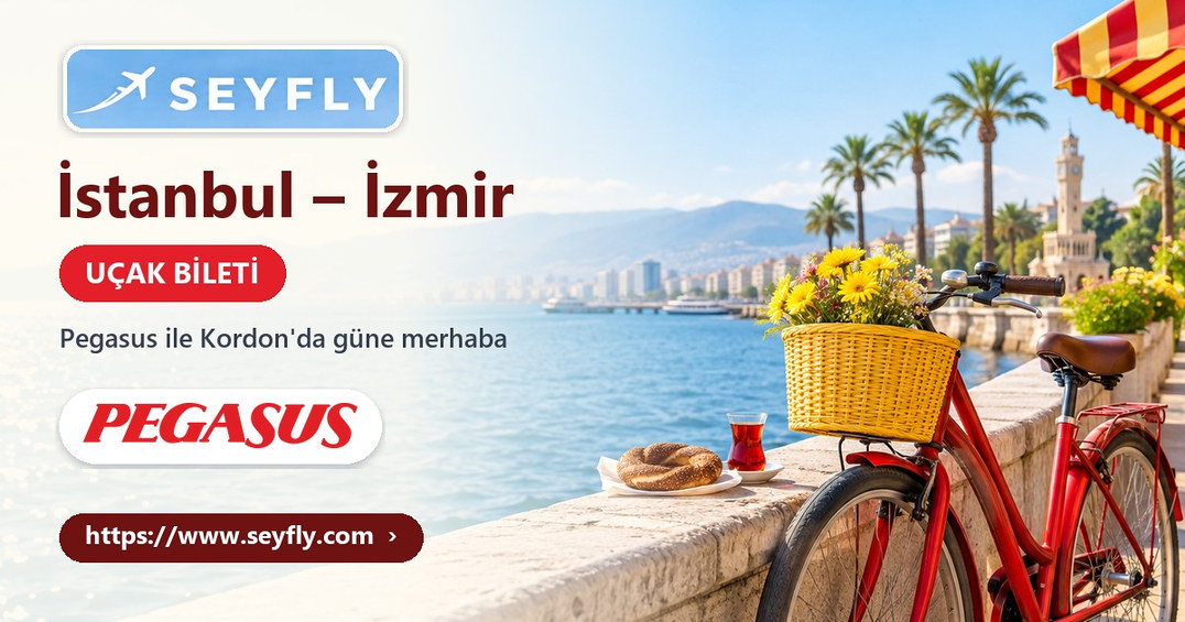 İstanbul - İzmir uçak bileti - Seyfly
