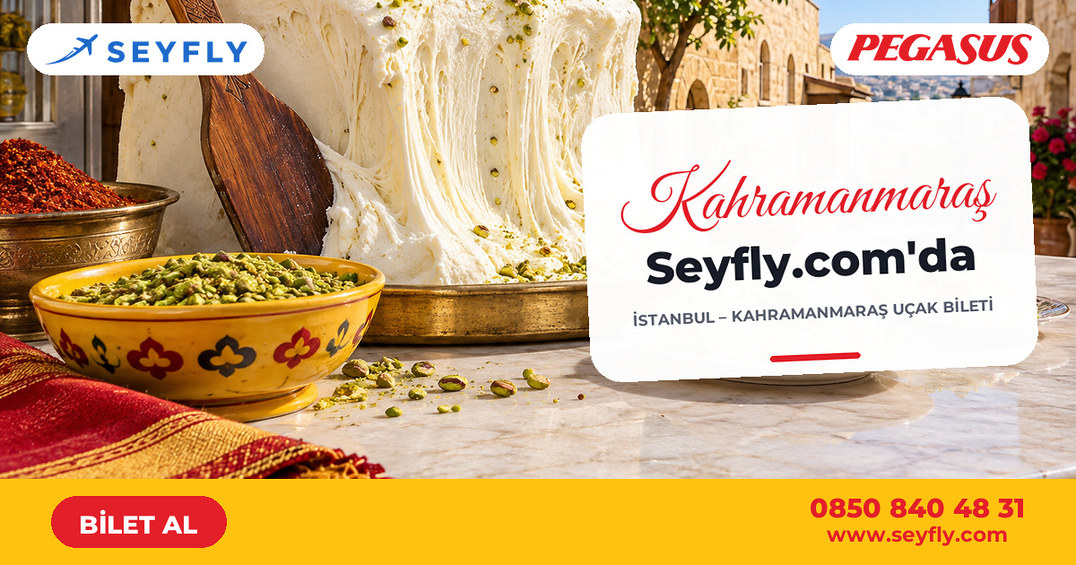 İstanbul - Kahramanmaraş uçak bileti - Seyfly