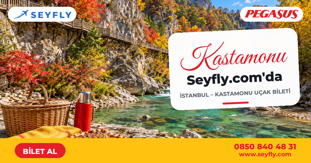 İstanbul - Kastamonu uçak bileti - Seyfly