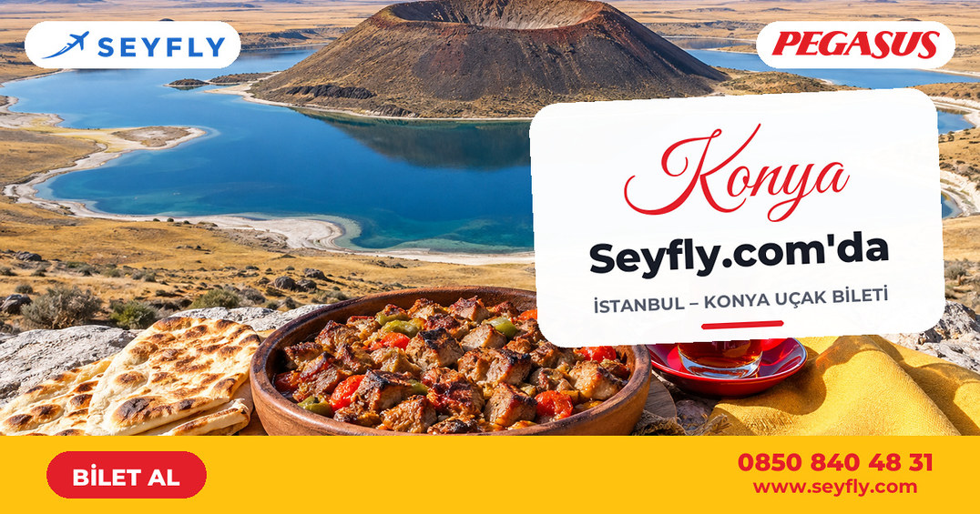 İstanbul - Konya uçak bileti - Seyfly
