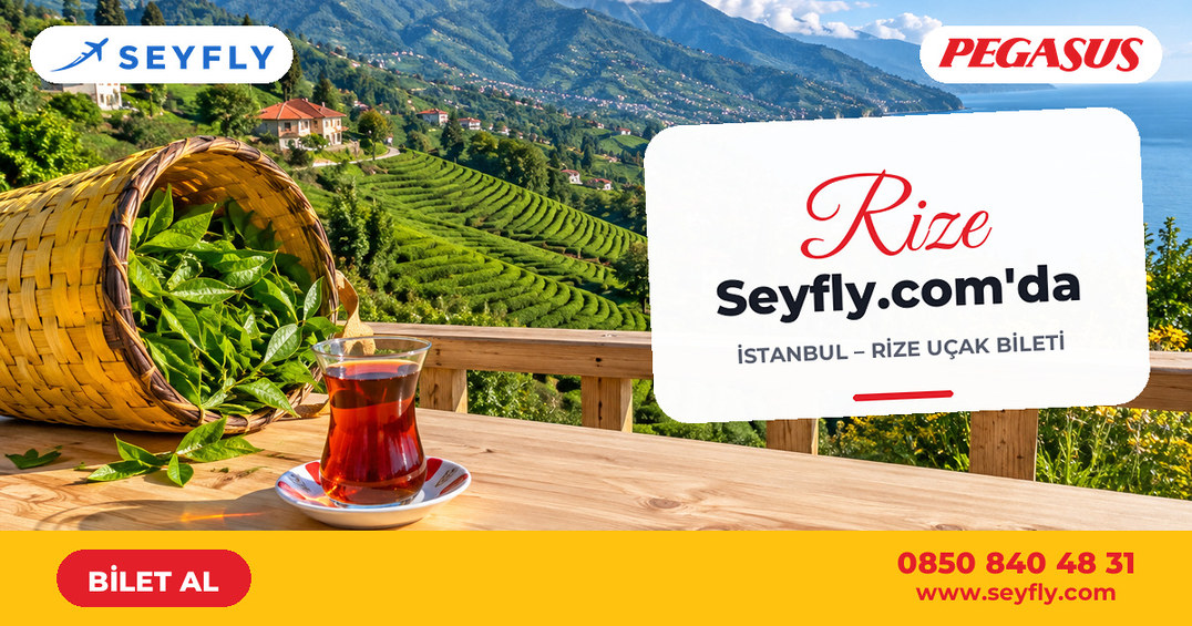 İstanbul - Rize uçak bileti - Seyfly