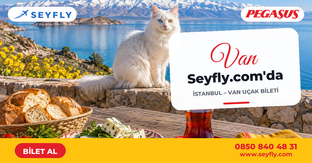 İstanbul - Van uçak bileti - Seyfly