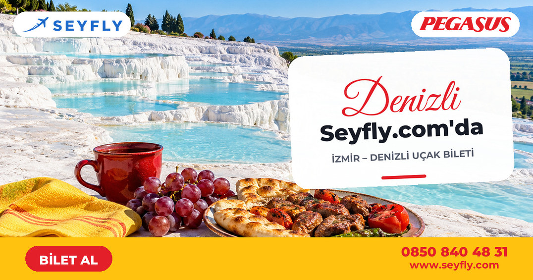 İzmir - Denizli uçak bileti - Seyfly