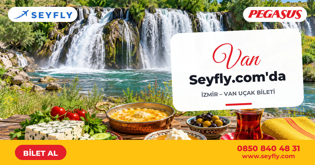 İzmir - Van uçak bileti - Seyfly